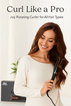 Curl Like a Pro – Joy Rotating Curler for All Hair Types.