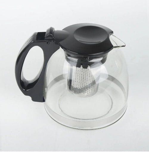 "Electric Kettle and Glass Teapot Set